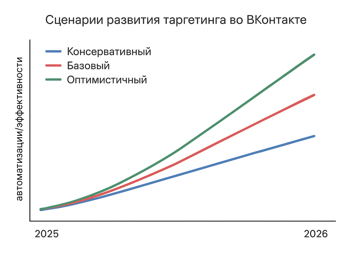 График сценариев развития