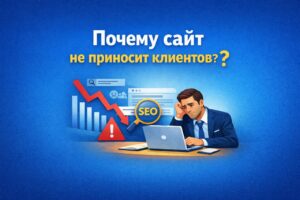 Почему сайт не приносит клиентов?